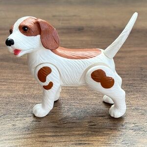 VINTAGE 1995 Mattel BARBIE Vet Dog White Toy Figure Pet Doctor Set Replacement